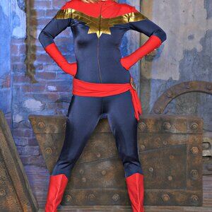 Cosplay Captain Marvel Costume Size Medium